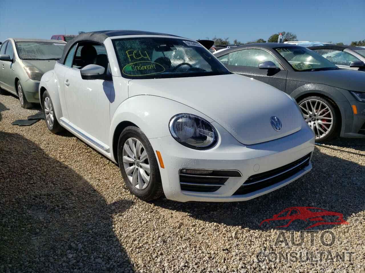 VOLKSWAGEN BEETLE 2017 - 3VW517AT8HM806405