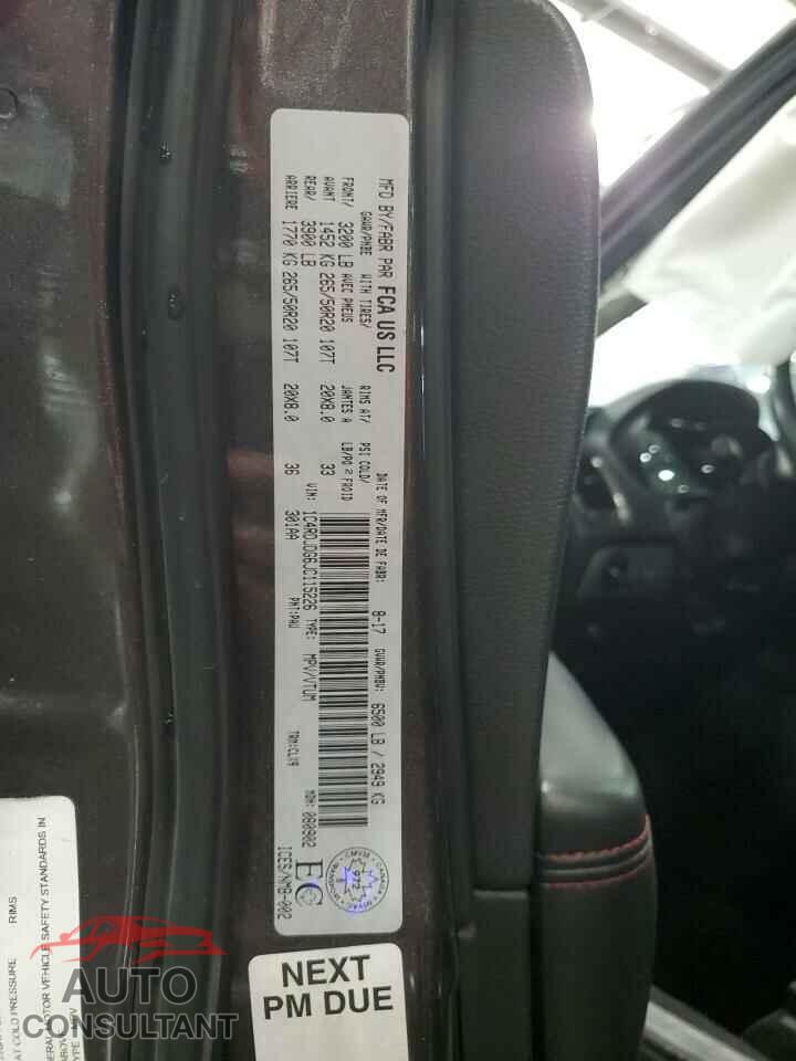 DODGE DURANGO 2018 - 1C4RDJDG6JC115226