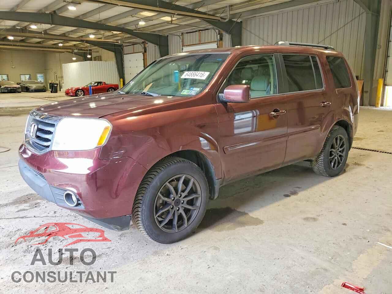 HONDA PILOT 2013 - 5FNYF4H7XDB081851