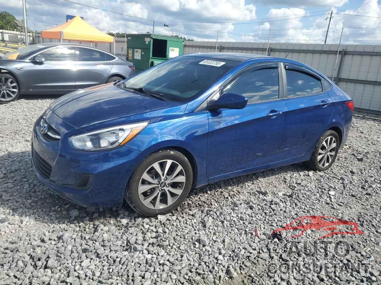 HYUNDAI ACCENT 2017 - KMHCT4AE0HU254751