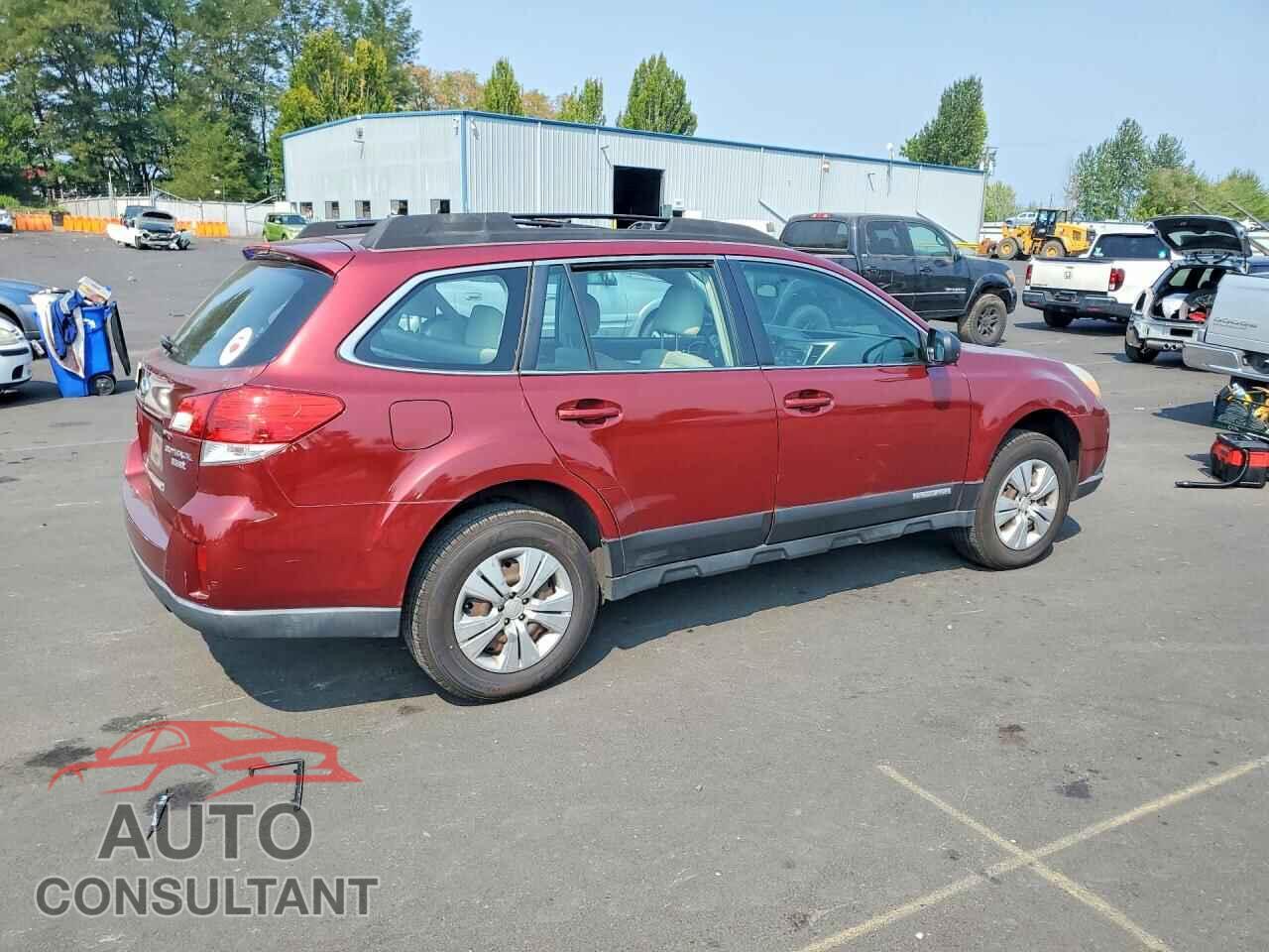SUBARU OUTBACK 2011 - 4S4BRBAC7B3328144