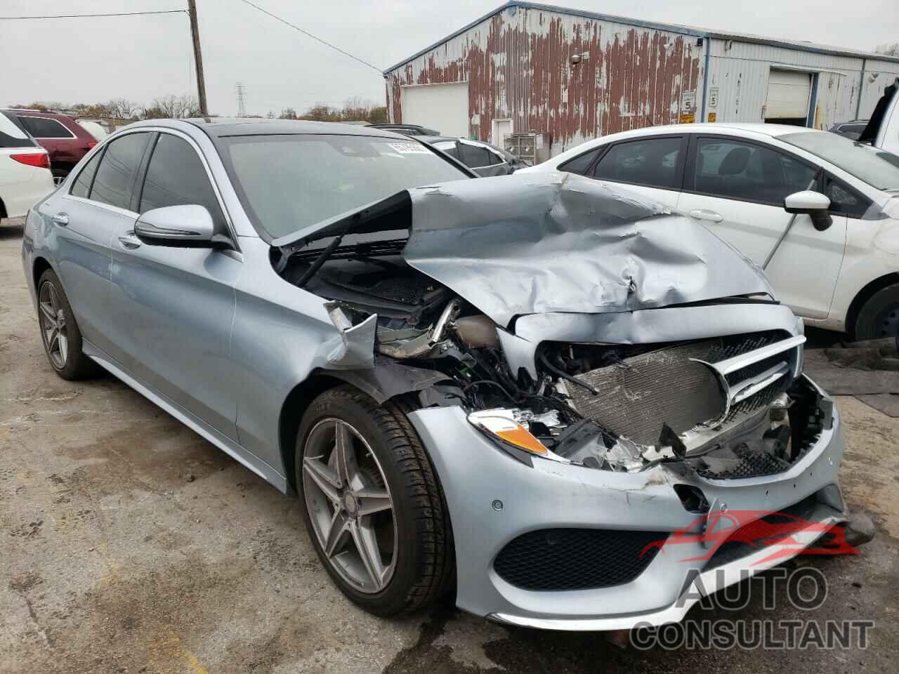 MERCEDES-BENZ C-CLASS 2017 - 55SWF4KB9HU195669