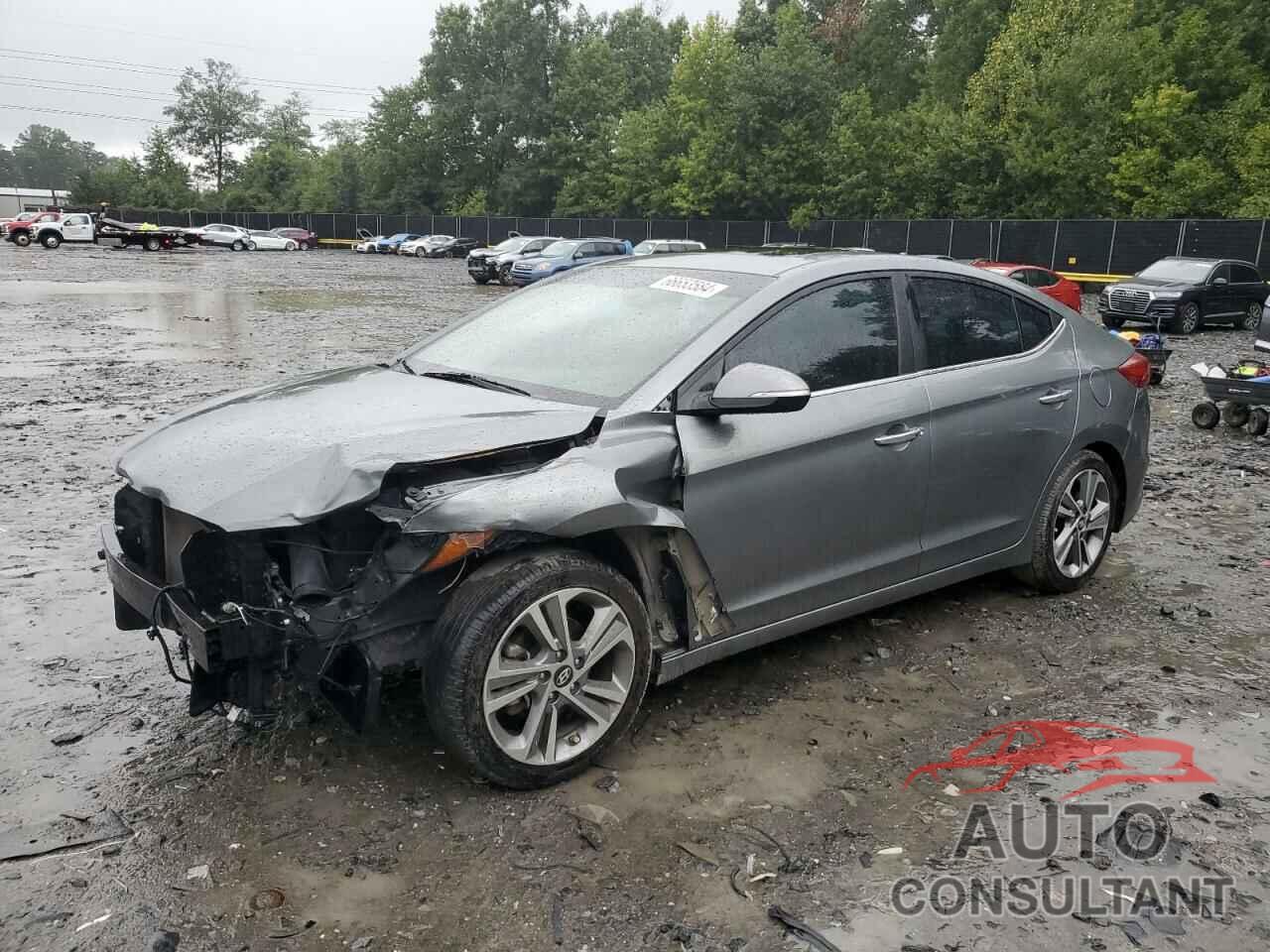 HYUNDAI ELANTRA 2017 - KMHD84LF1HU285521