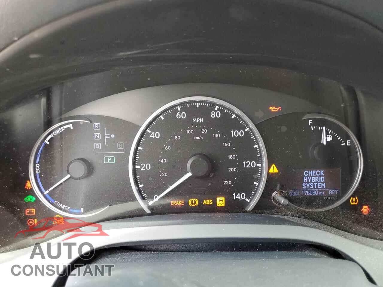 LEXUS CT 200 2013 - JTHKD5BH4D2124875