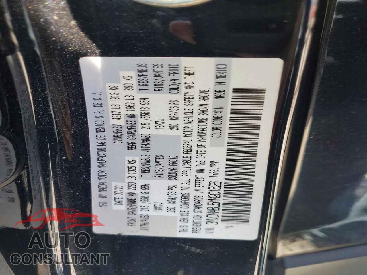 MAZDA CX30 2021 - 3MVDMABL5MM201526