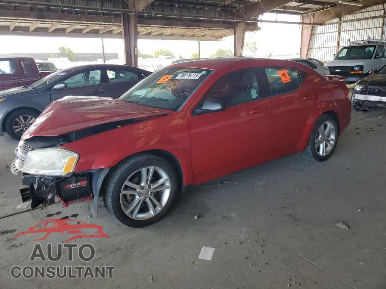 DODGE AVENGER 2012 - 1C3CDZAG4CN316000