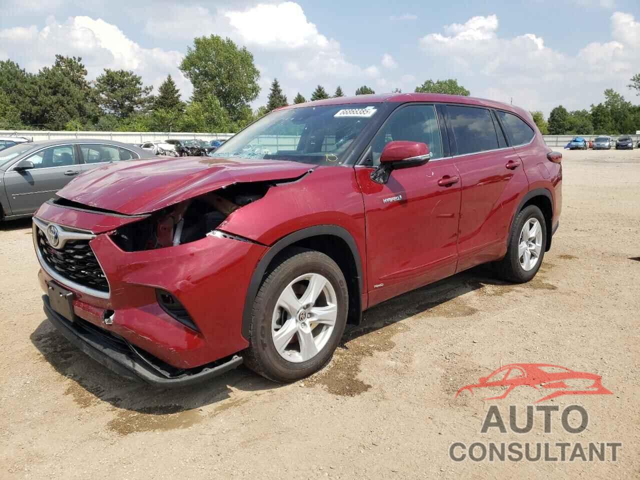 TOYOTA HIGHLANDER 2020 - 5TDBBRCH3LS503886