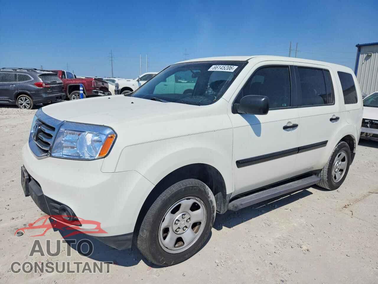 HONDA PILOT 2012 - 5FNYF3H29CB003574
