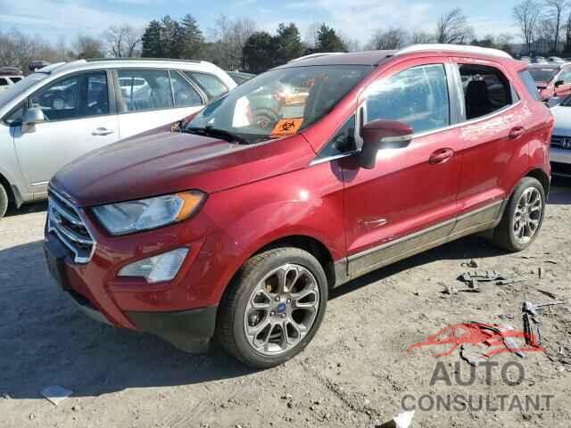 FORD ECOSPORT 2018 - MAJ3P1VE4JC160844