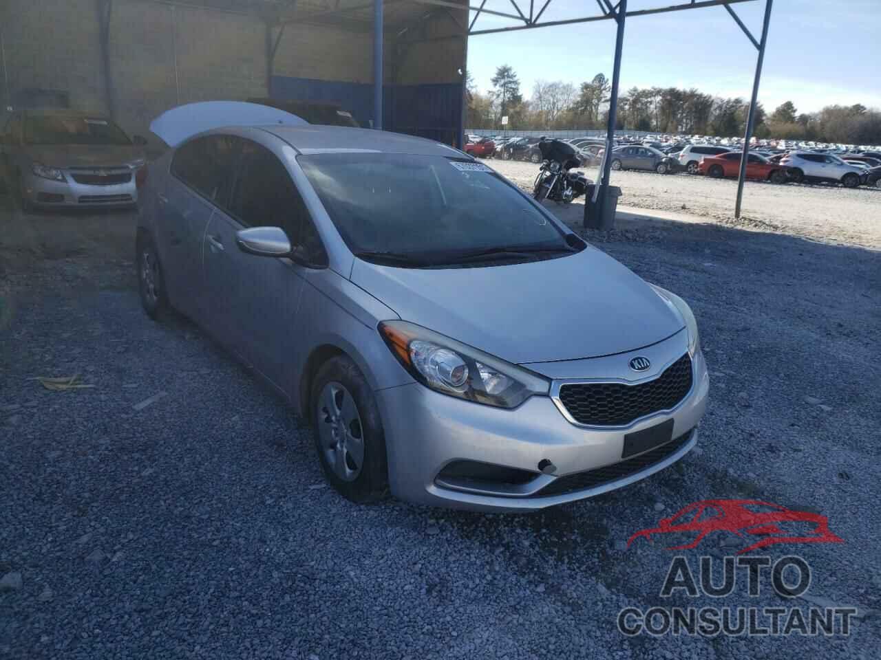 KIA FORTE 2016 - KNAFK4A64G5541223