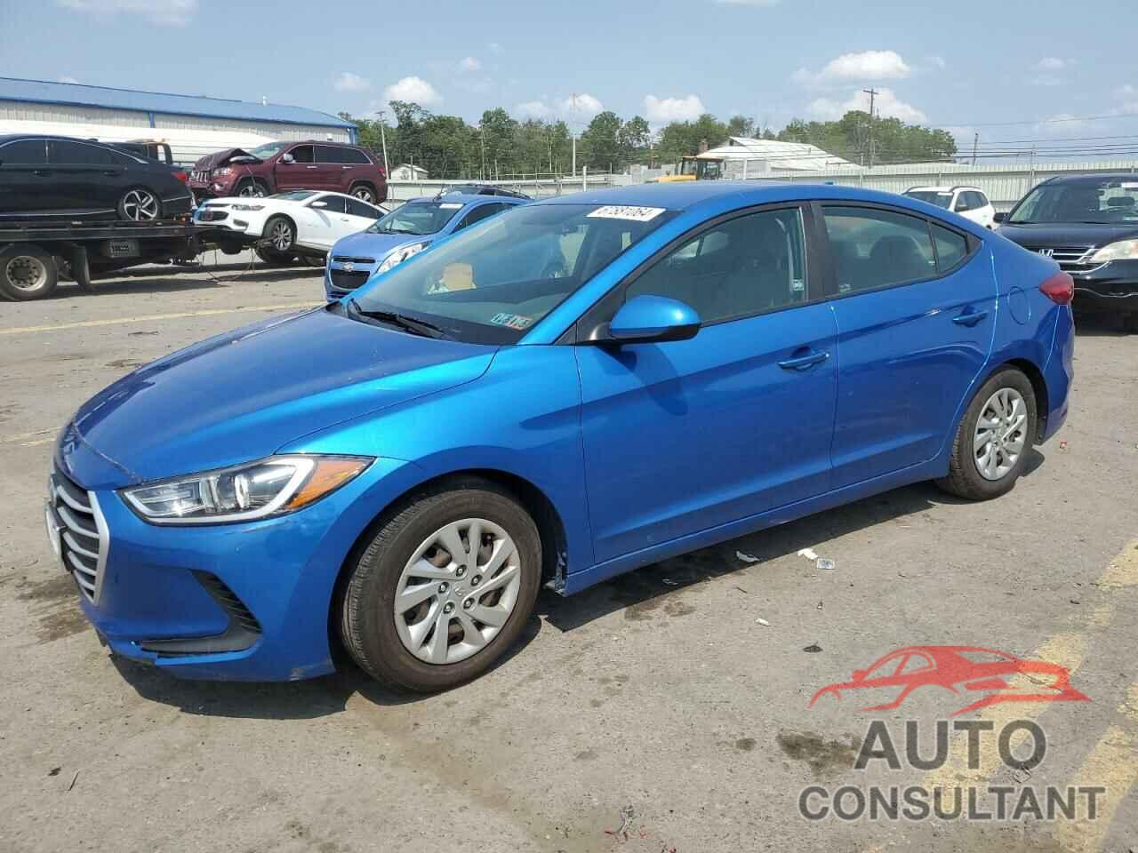 HYUNDAI ELANTRA 2017 - KMHD74LF2HU329688