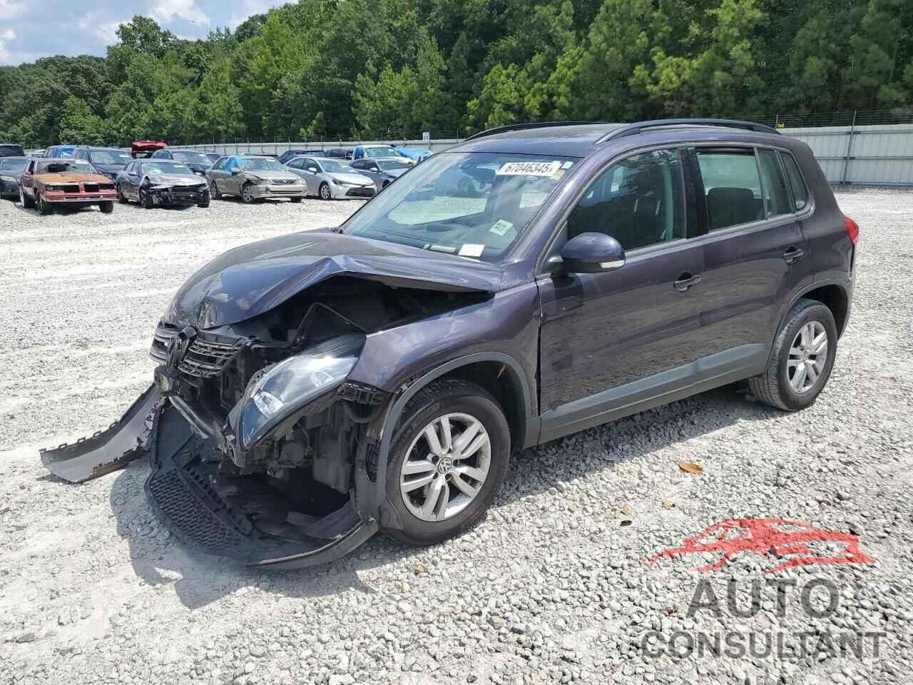 VOLKSWAGEN TIGUAN 2016 - WVGAV7AX3GW567140