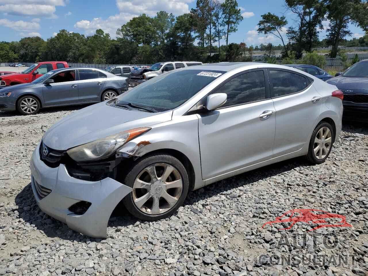 HYUNDAI ELANTRA 2012 - 5NPDH4AE5CH113901