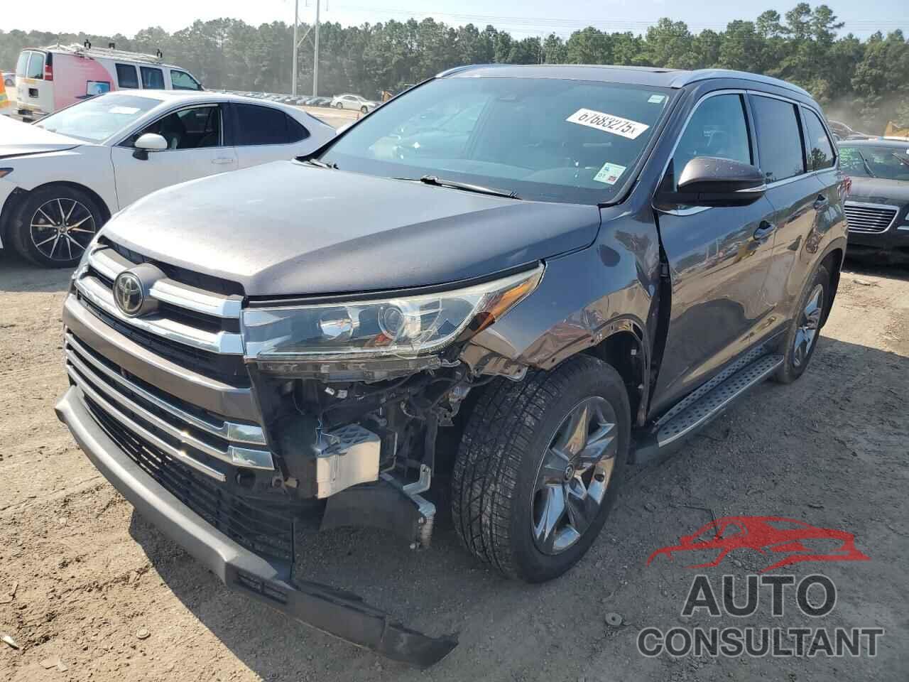 TOYOTA HIGHLANDER 2019 - 5TDYZRFH8KS289493
