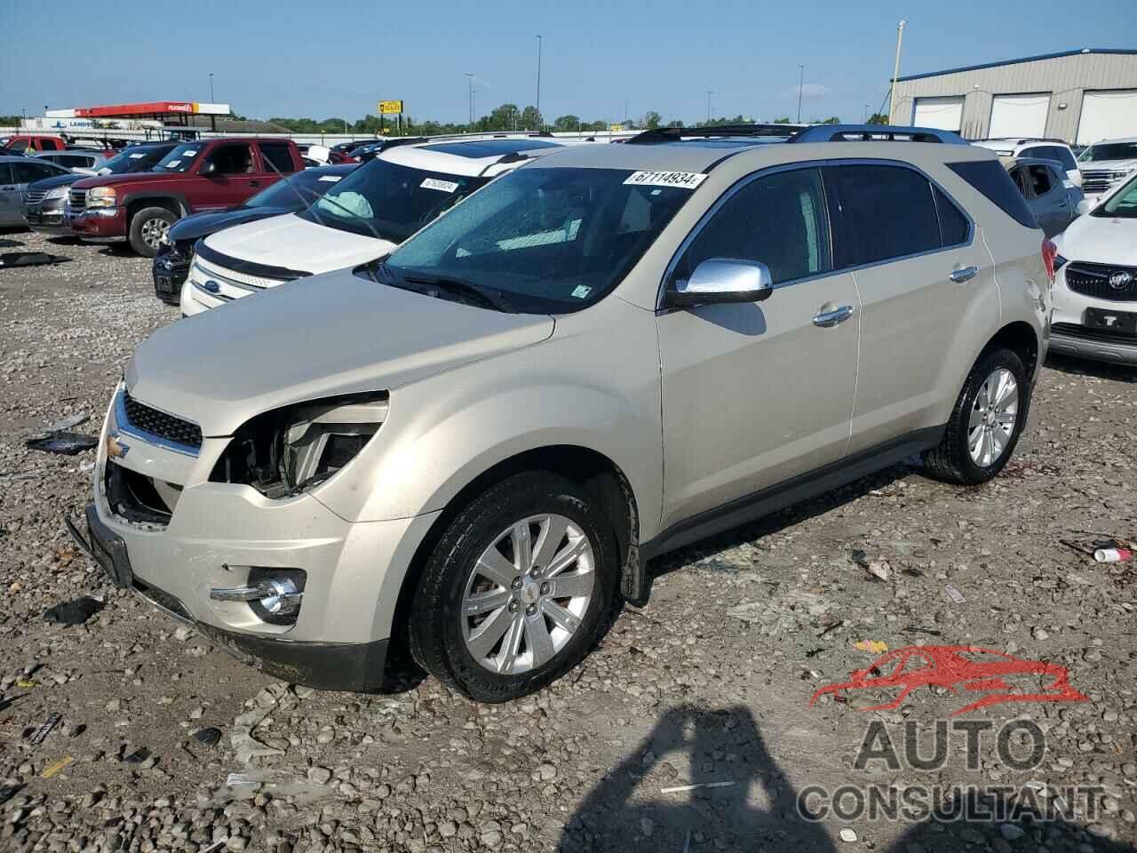 CHEVROLET EQUINOX 2011 - 2GNALFEC7B1150672