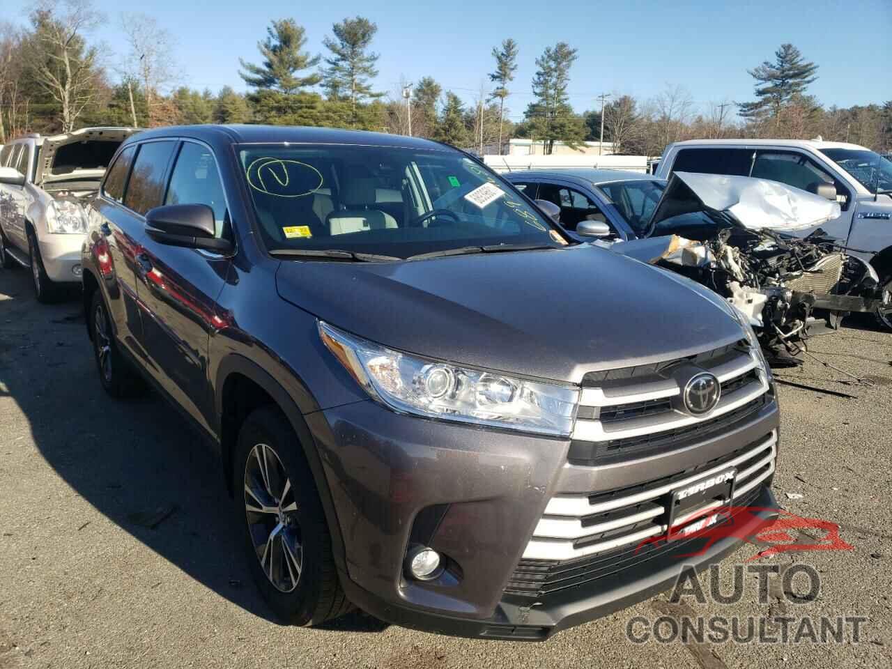 TOYOTA HIGHLANDER 2019 - 5TDBZRFHXKS973631