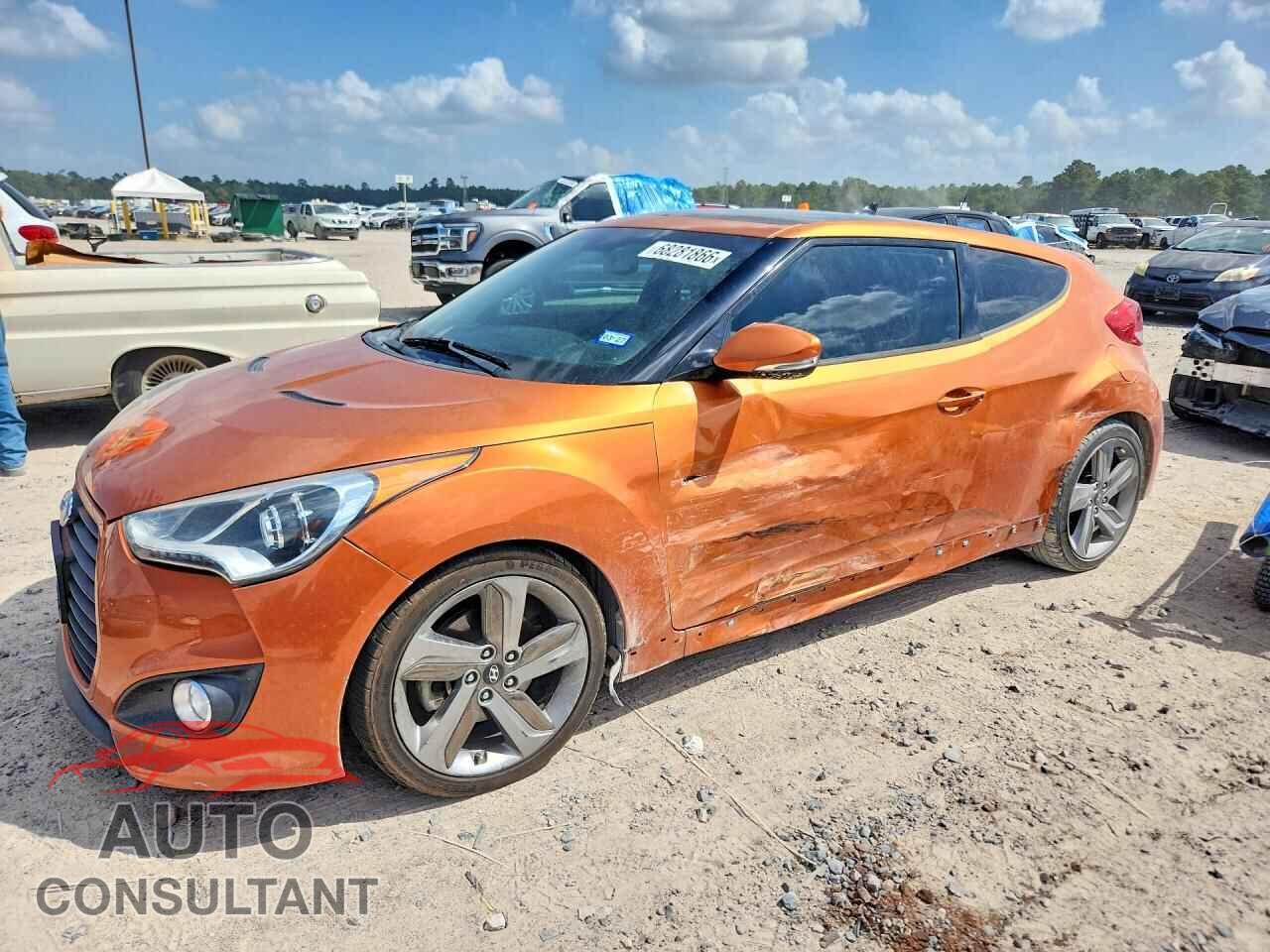 HYUNDAI VELOSTER 2014 - KMHTC6AE2EU198738