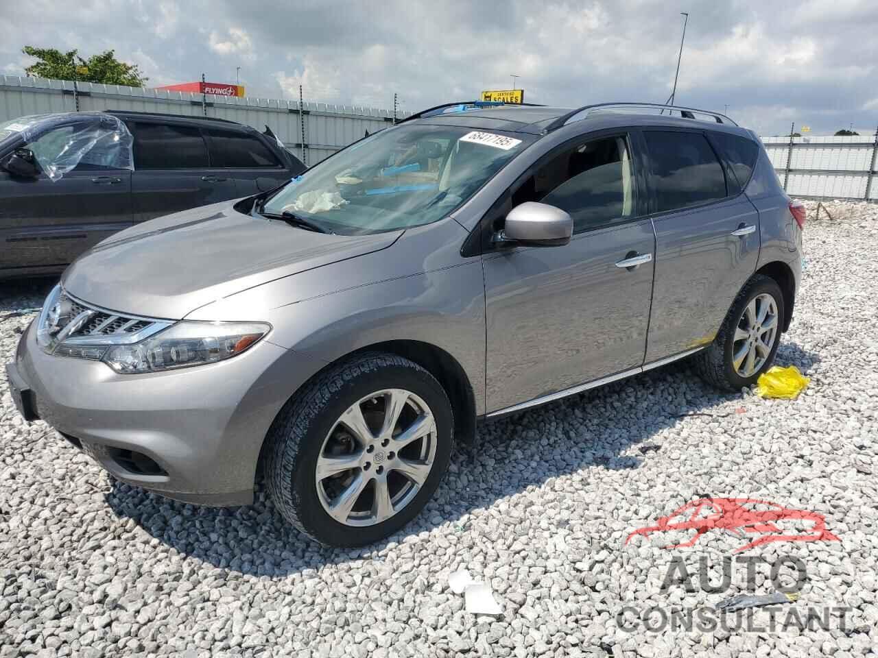 NISSAN MURANO 2012 - JN8AZ1MW1CW237343
