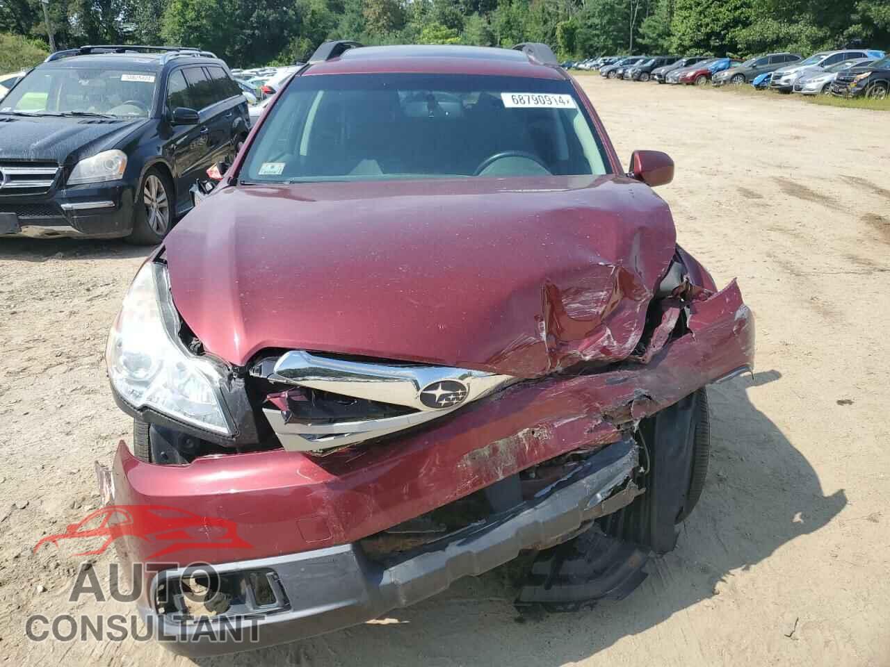 SUBARU OUTBACK 2012 - 4S4BRBLC7C3265576