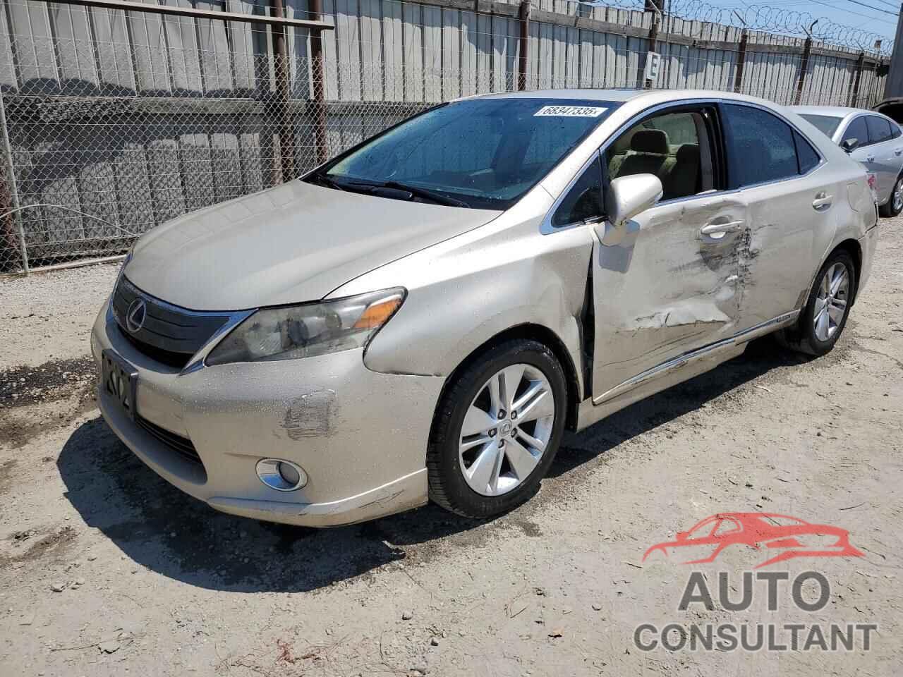 LEXUS HS 2012 - JTHBB1BAXC2048773