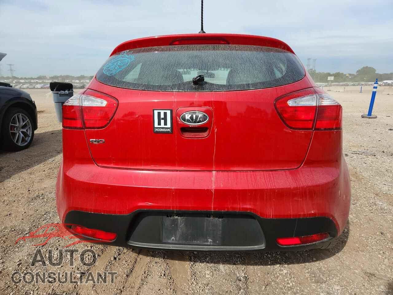 KIA RIO 2012 - KNADM5A34C6017541