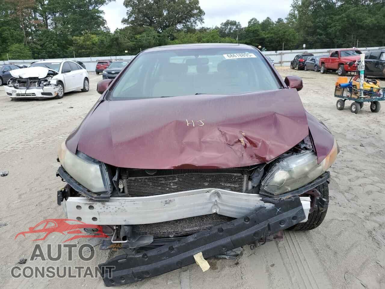 HONDA CIVIC 2012 - 2HGFB2F86CH531962