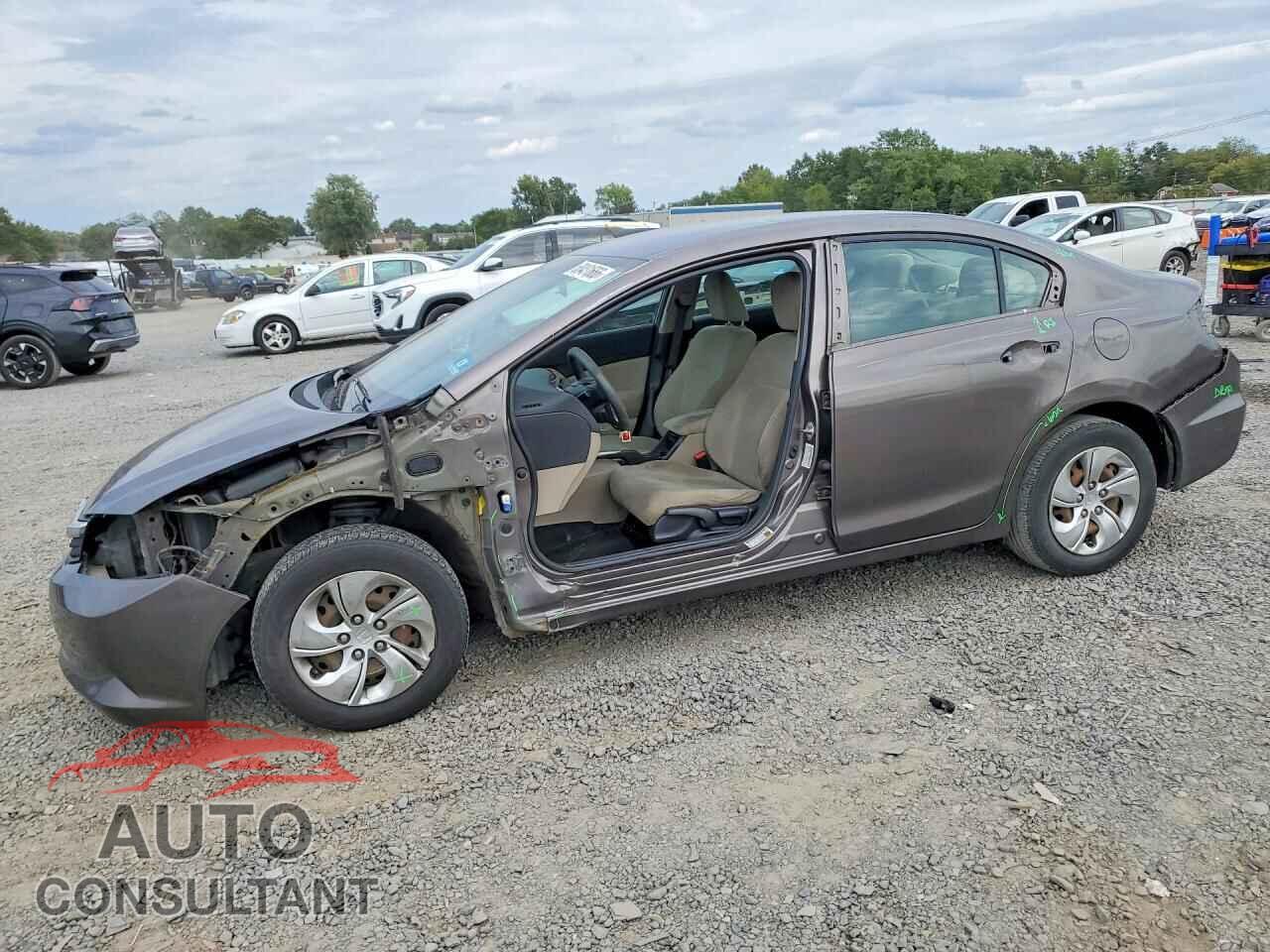 HONDA CIVIC 2013 - 19XFB2F59DE203291