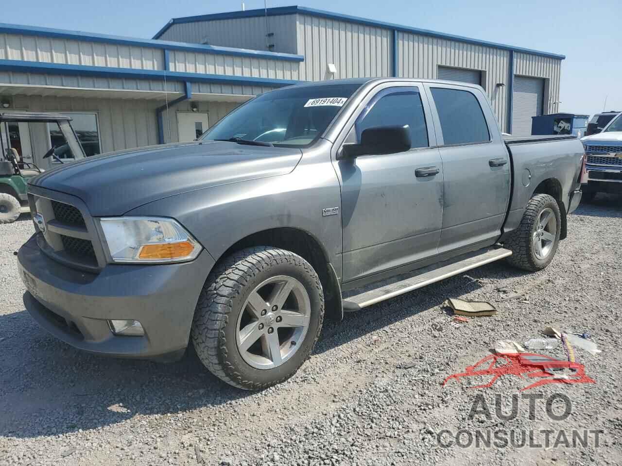 DODGE RAM 1500 2012 - 1C6RD6KT6CS302124