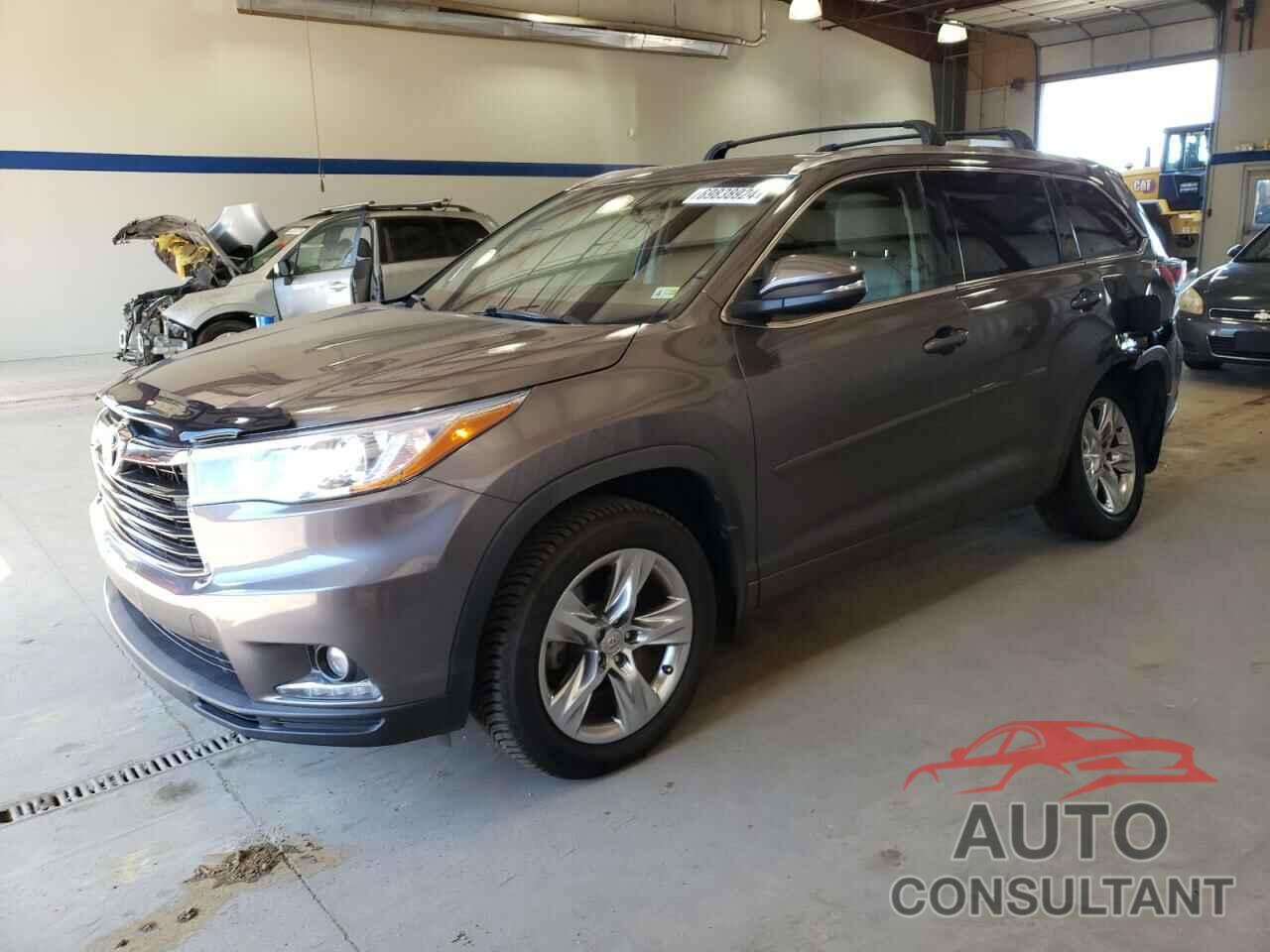 TOYOTA HIGHLANDER 2015 - 5TDDKRFH3FS156035