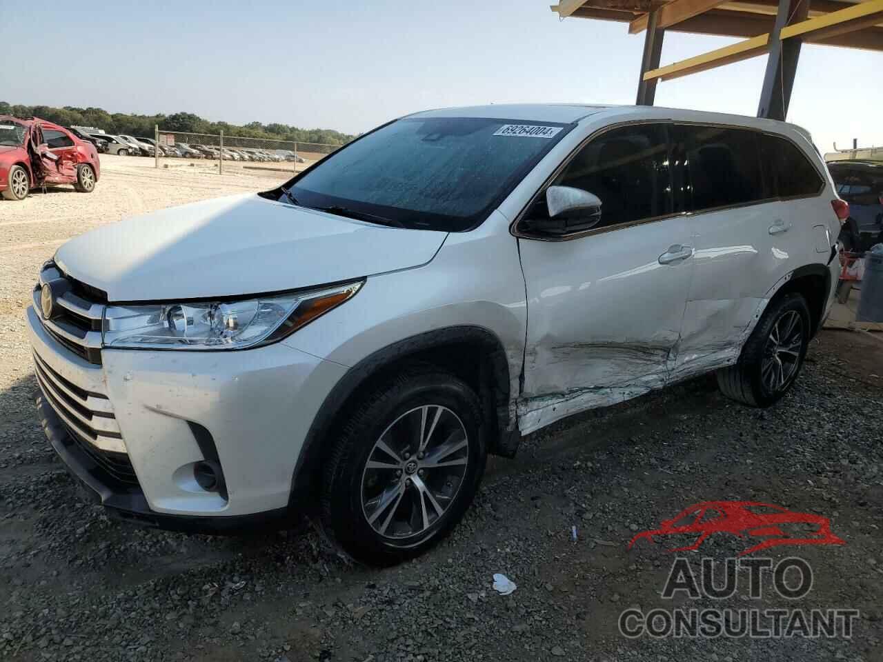 TOYOTA HIGHLANDER 2019 - 5TDZZRFH1KS350350