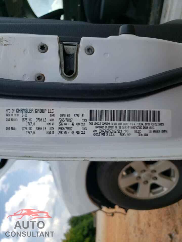 DODGE RAM 1500 2012 - 1C6RD6GP5CS127313