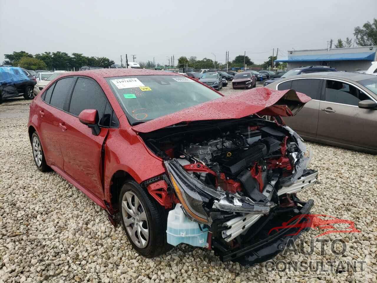 TOYOTA COROLLA 2021 - 5YFEPMAE7MP263410