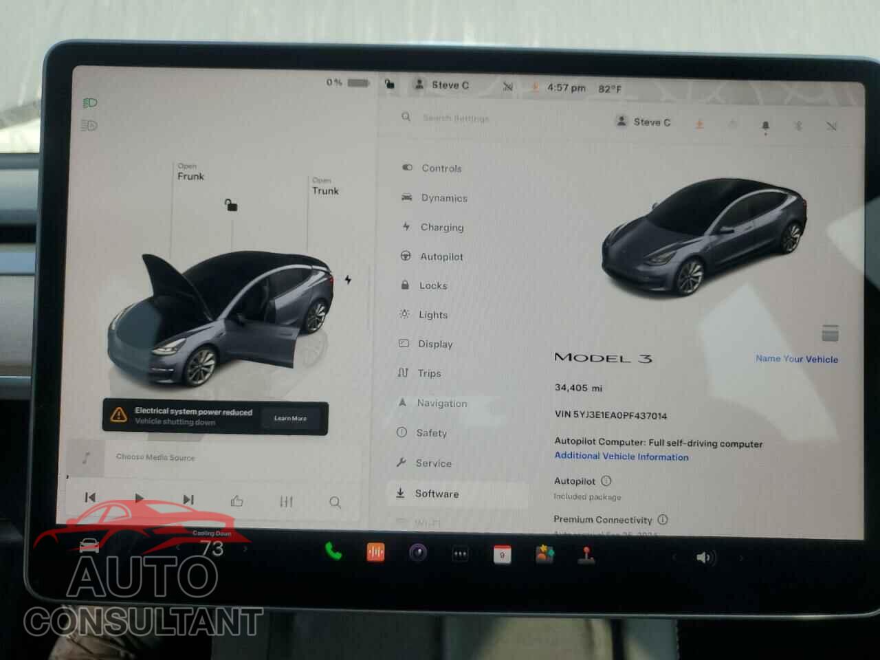 TESLA MODEL 3 2023 - 5YJ3E1EA0PF437014