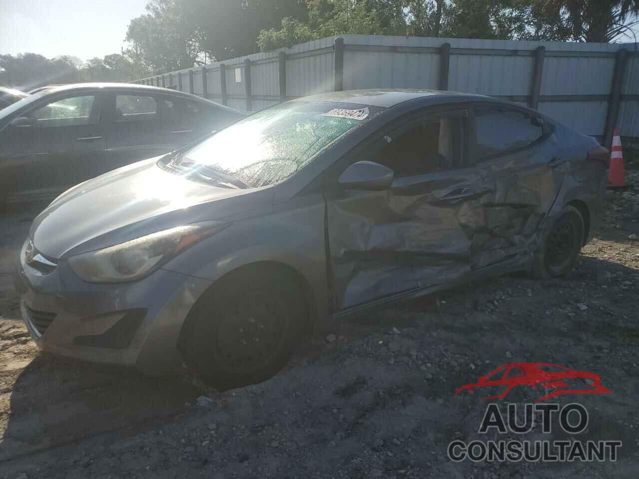 HYUNDAI ELANTRA 2016 - KMHDH4AE3GU570245