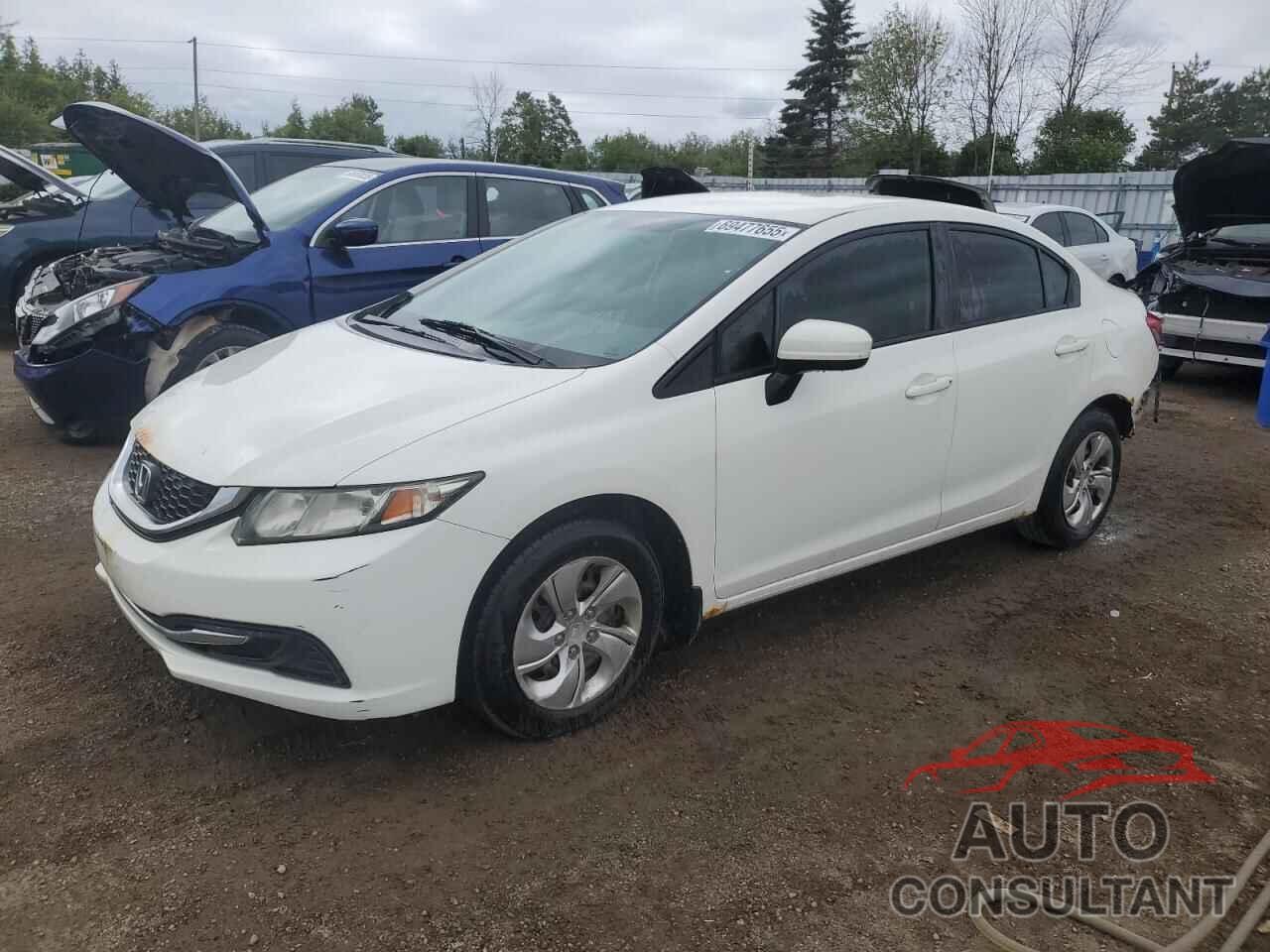 HONDA CIVIC 2014 - 2HGFB2F41EH013614