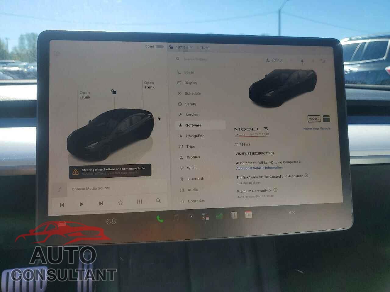 TESLA MODEL 3 2023 - 5YJ3E1EC2PF671981