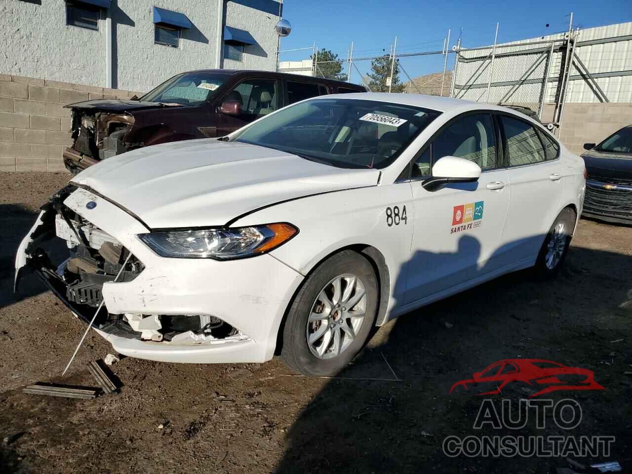 FORD FUSION 2017 - 3FA6P0G77HR316943