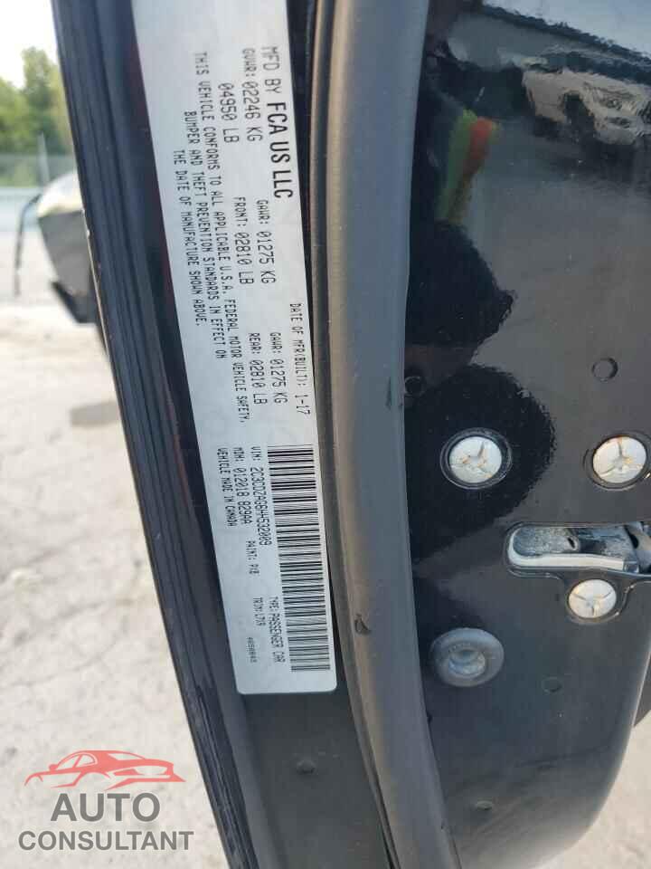 DODGE CHALLENGER 2017 - 2C3CDZAG6HH532009