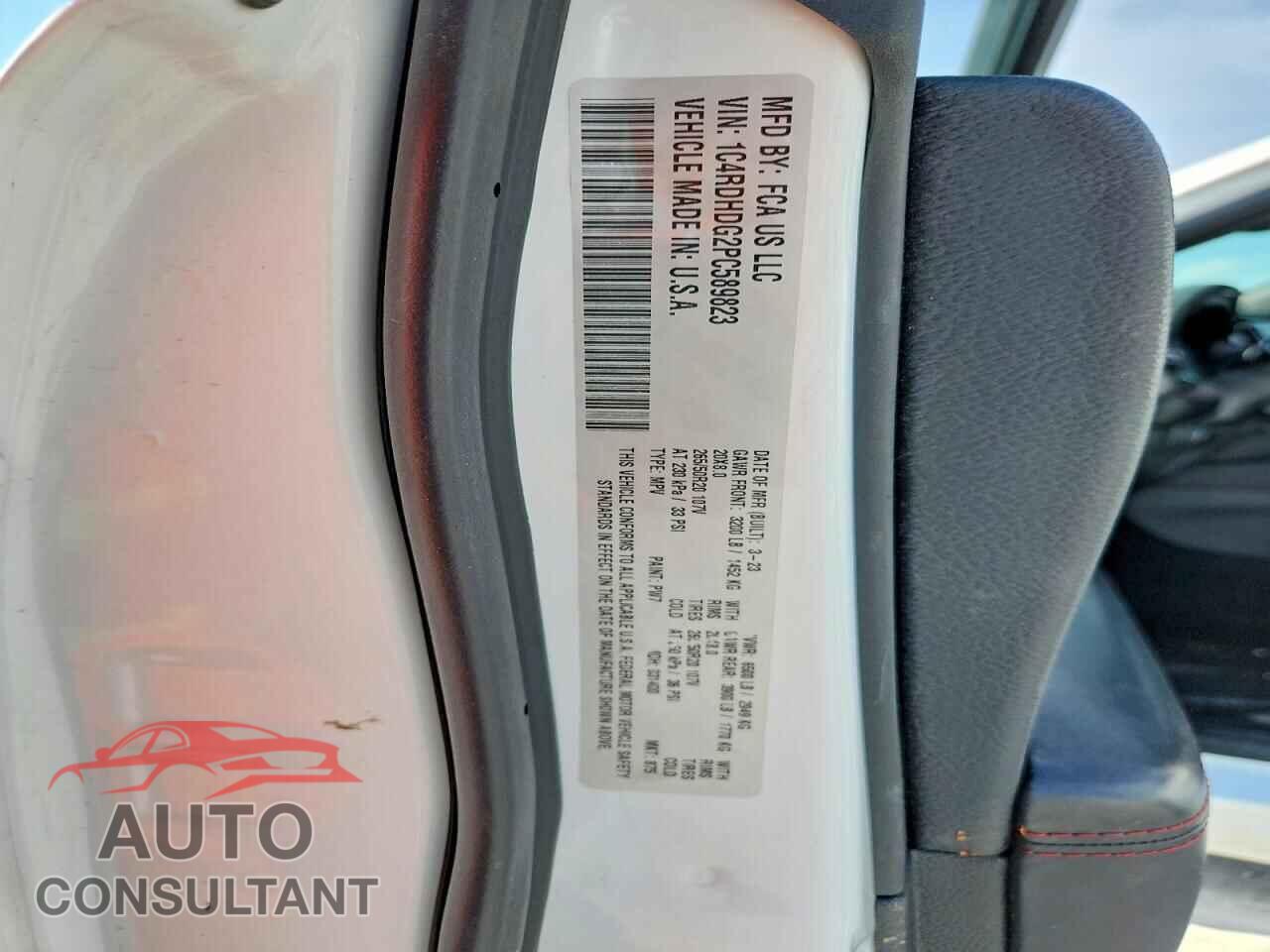 DODGE DURANGO 2023 - 1C4RDHDG2PC589823