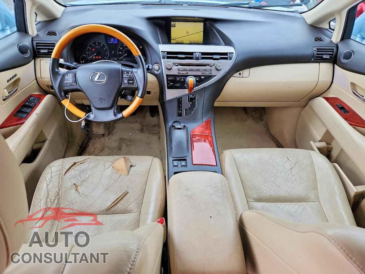 LEXUS RX350 2010 - 2T2BK1BA1AC037270