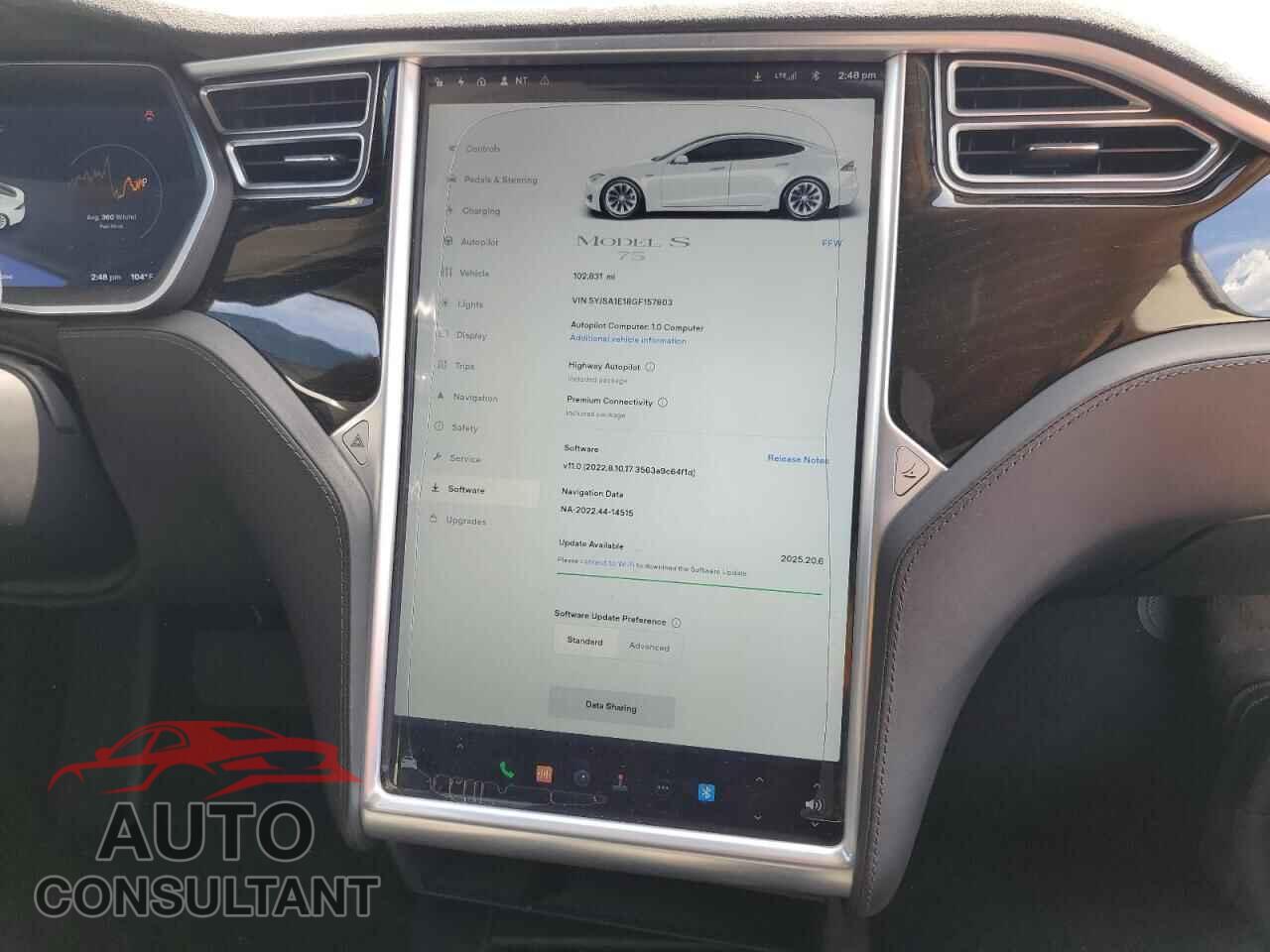 TESLA MODEL S 2016 - 5YJSA1E18GF157803