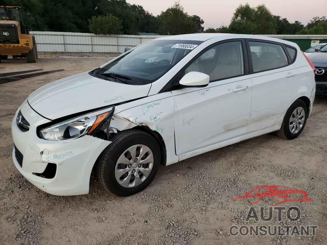 HYUNDAI ACCENT 2016 - KMHCT5AE9GU242165