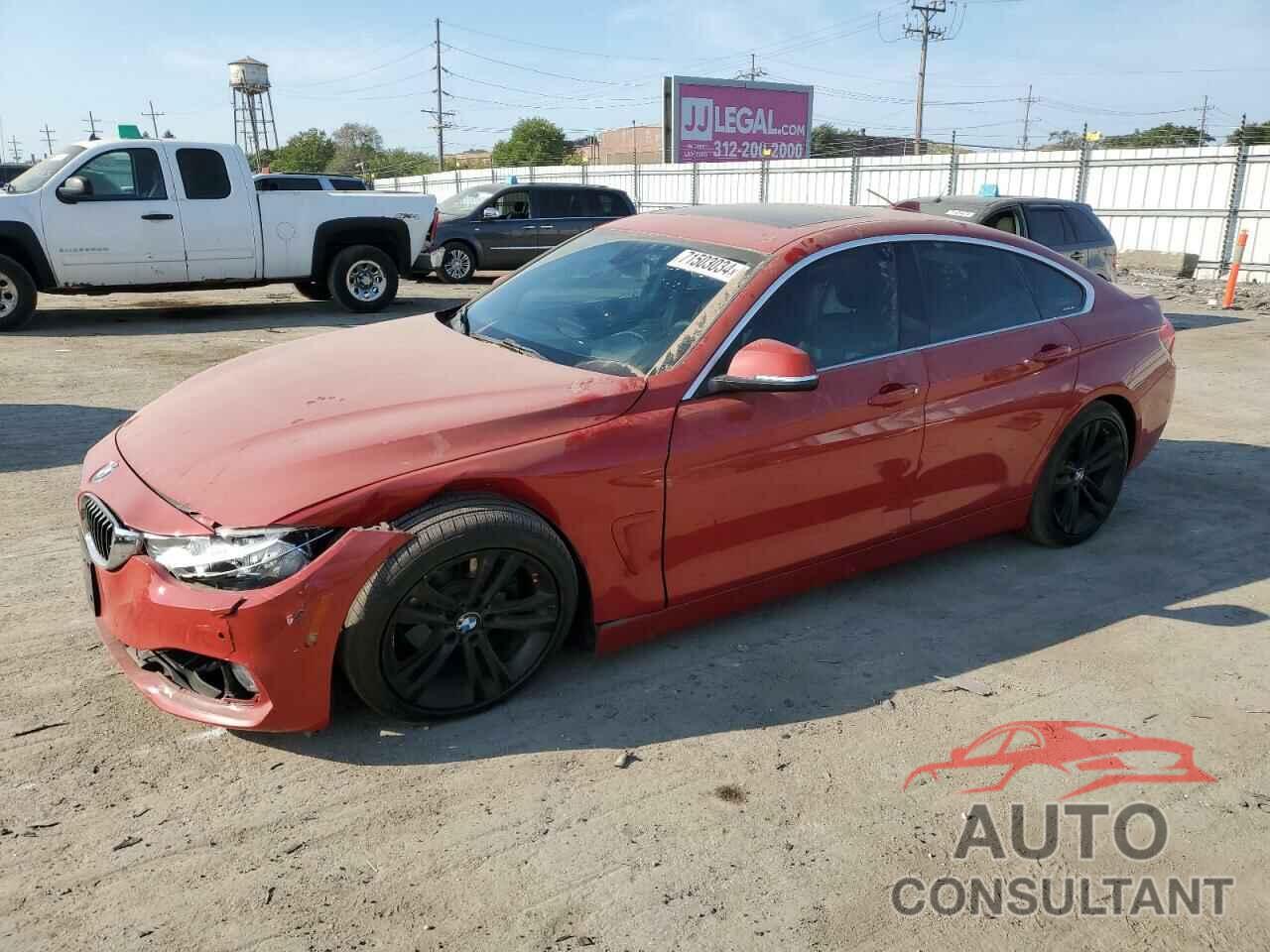 BMW 4 SERIES 2016 - WBA4C9C55GG135736