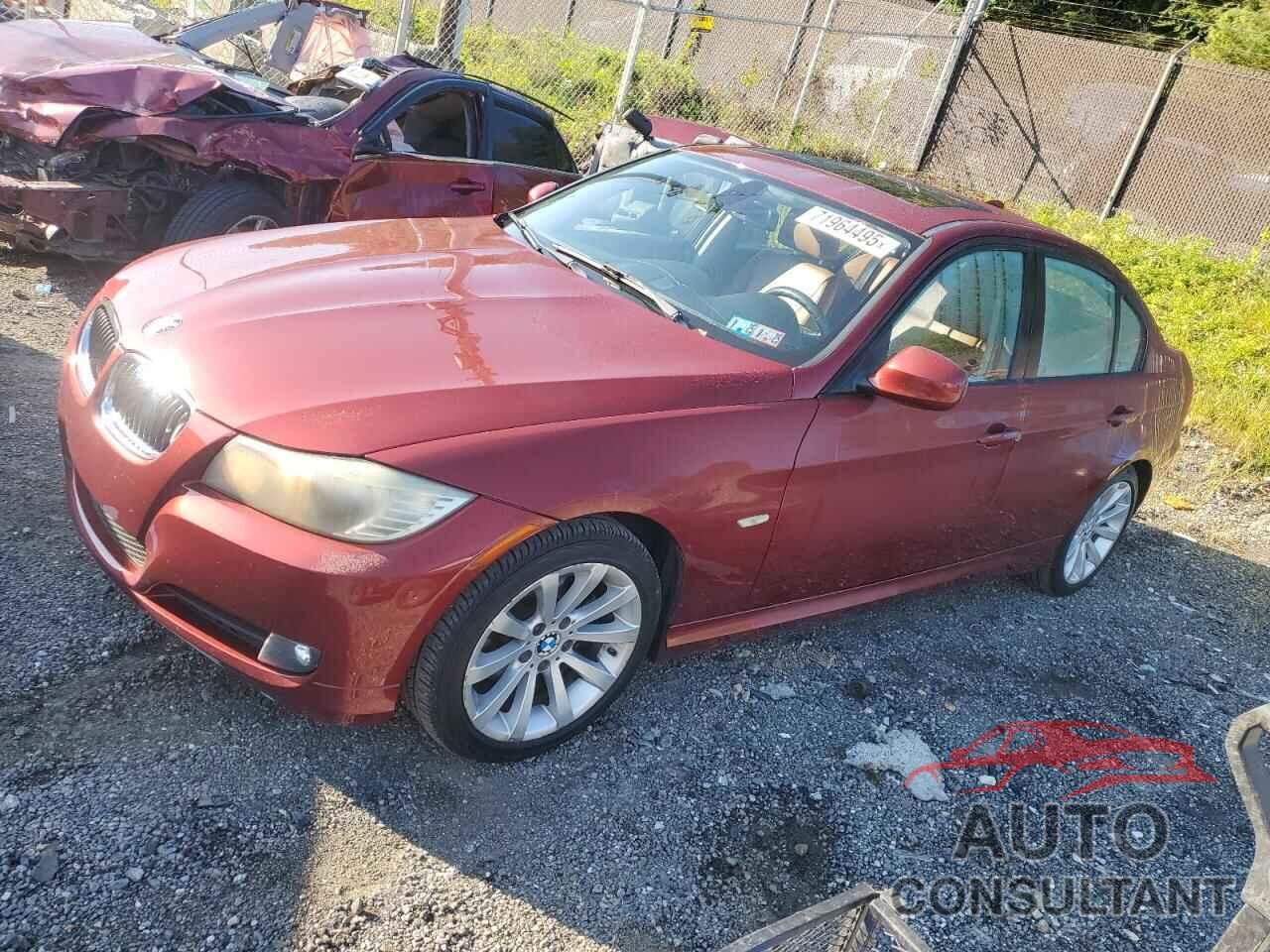 BMW 3 SERIES 2011 - WBAPH7C56BE678696