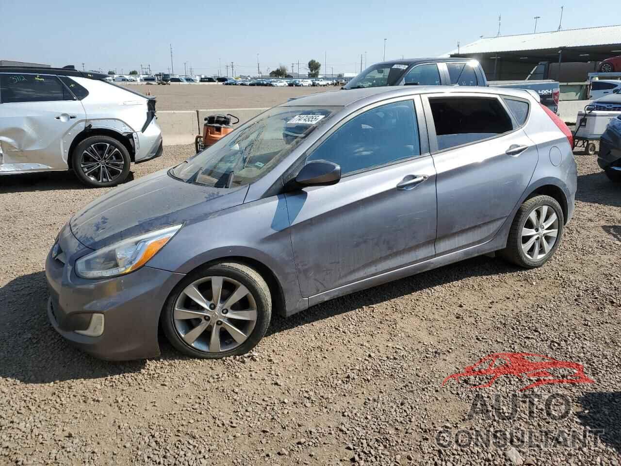 HYUNDAI ACCENT 2014 - KMHCT5AE5EU145736
