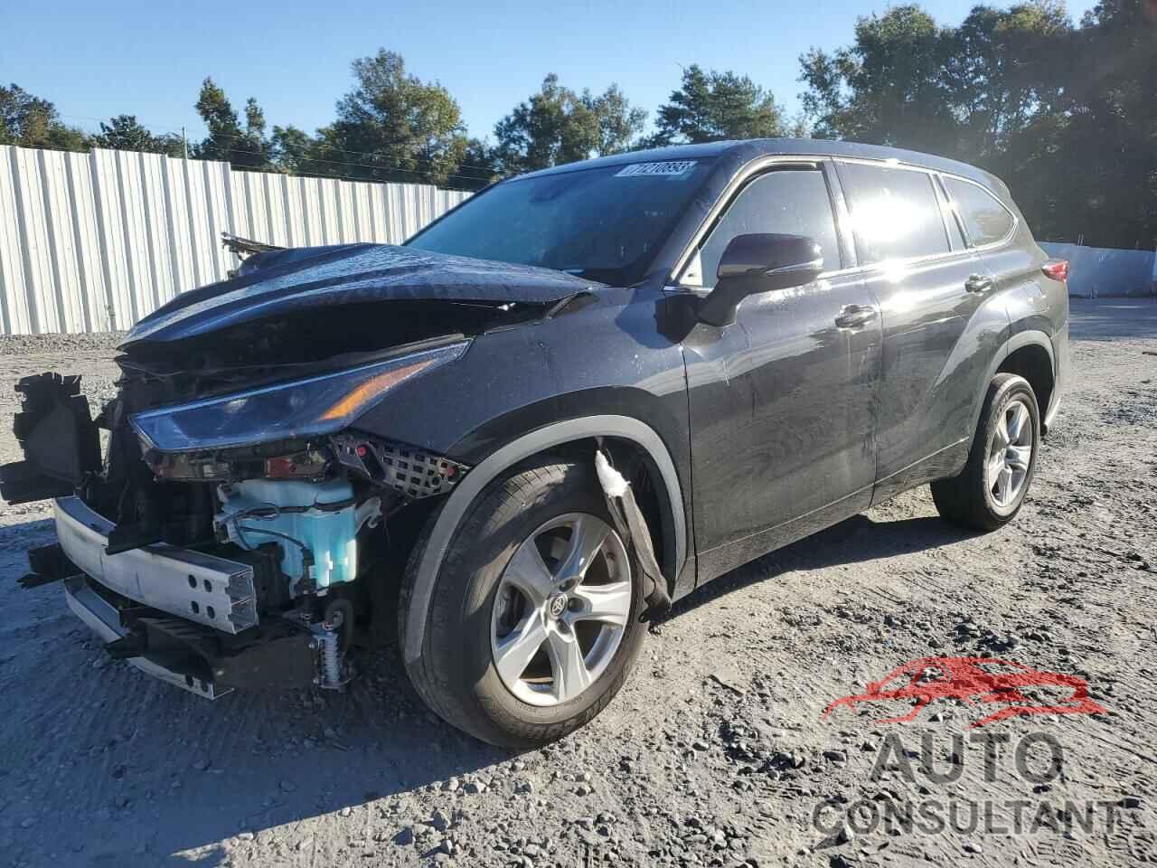 TOYOTA HIGHLANDER 2021 - 5TDCZRAH6MS047614