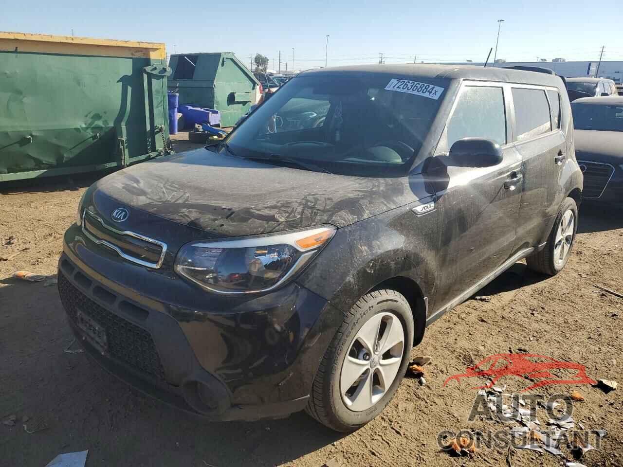 KIA SOUL 2015 - KNDJP3A51F7226589