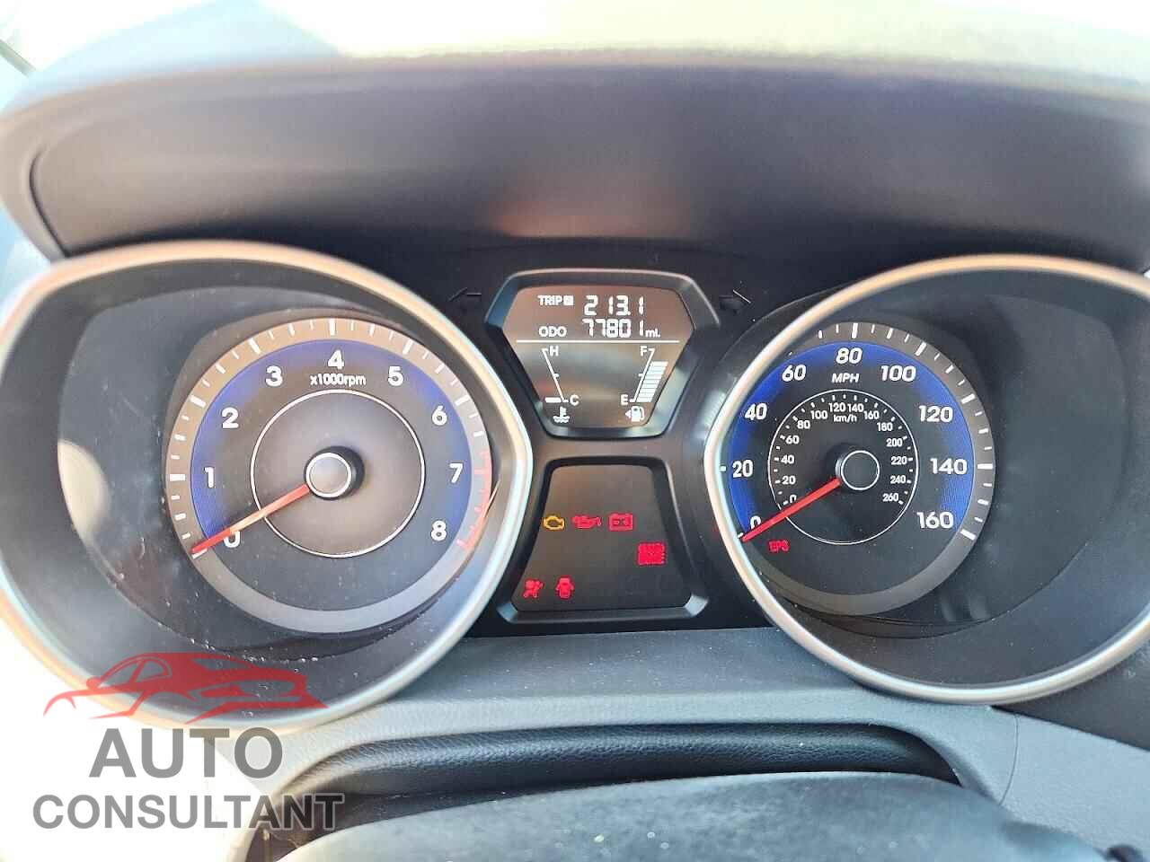 HYUNDAI ELANTRA 2012 - 5NPDH4AE5CH095237