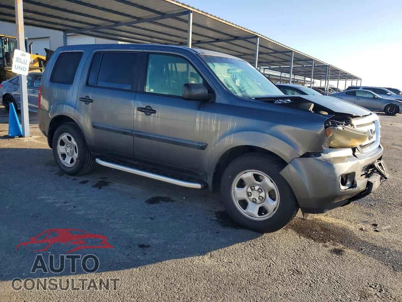 HONDA PILOT 2011 - 5FNYF3H25BB031693