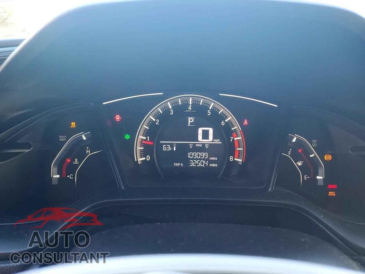 HONDA CIVIC 2017 - 19XFC2F54HE225542